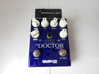 Wampler The Doctor Lo-Fi Delay Effects Pedal Free USA Shipping
