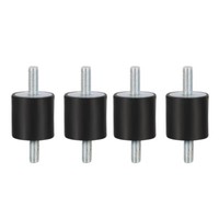 4Stk Silentblock Gummipuffer SchwingungsdäMpfer Anschlagpuffer M5 Ø20Mmxh20Mm