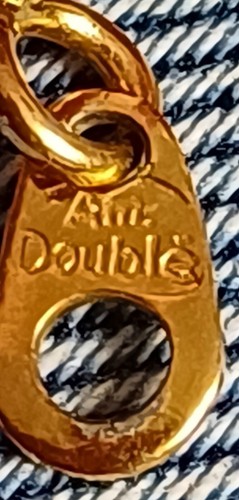 Vintage A M Double Necklace - Picture 5 of 5