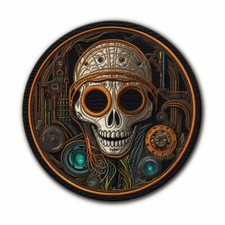 Halloween Demon Patch Iron-on Applique Horror Scary Spooky Cosplay Sci-Fi Badge