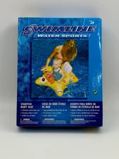 Swimline Starfish Baby Seat Inflatable Pool Float With Safety Seating