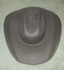 Down N Dirty cowboy hat black unisex adult size medium NEW