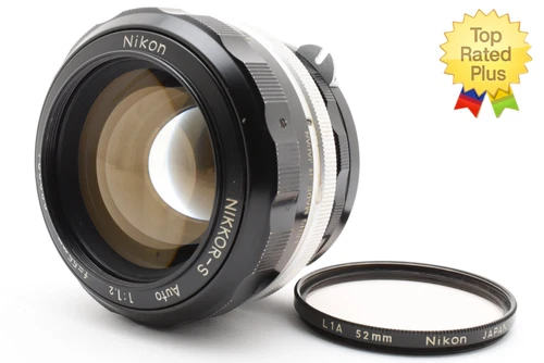 [EXC+5] Nikon Nikkor-S Auto 55mm f/1.2 Non Ai Standard Prime Lens From JAPAN