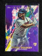 2020 Topps Inception Purple /150 Bobby Bradley #36 Rookie RC Cleveland Indians
