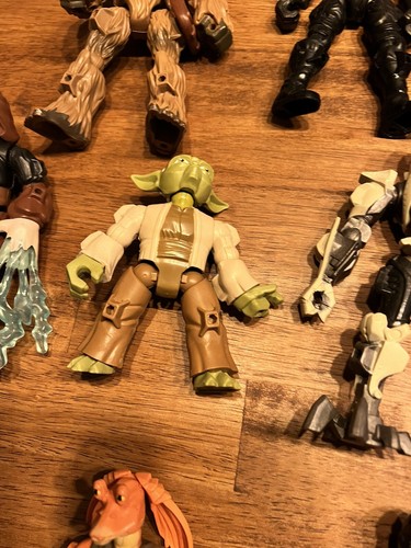 Star Wars Boba Fett Hero Mashers Action Figures Hasbro Lot Vader JAJA Yoda Chewy - Picture 7 of 10