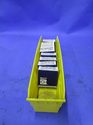 NIB LOT OF 8 BRADY WHITE WIRE MARKING LABELS WML-511-502 250 QTY 1 Y WARRANTY
