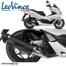 HONDA PCX 125 ABS 2021-2024 Ligne complet Leovince Noir Nero Racing 14081U