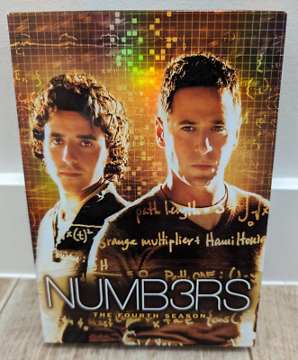 NUMBERS - The Complete Fourth 4 Four Season Box Set With Slipcover LIKE NEW