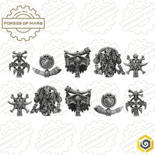 Space Knights - Lupine Order - Primal Hounds Backpacks Decos Standard (x10)