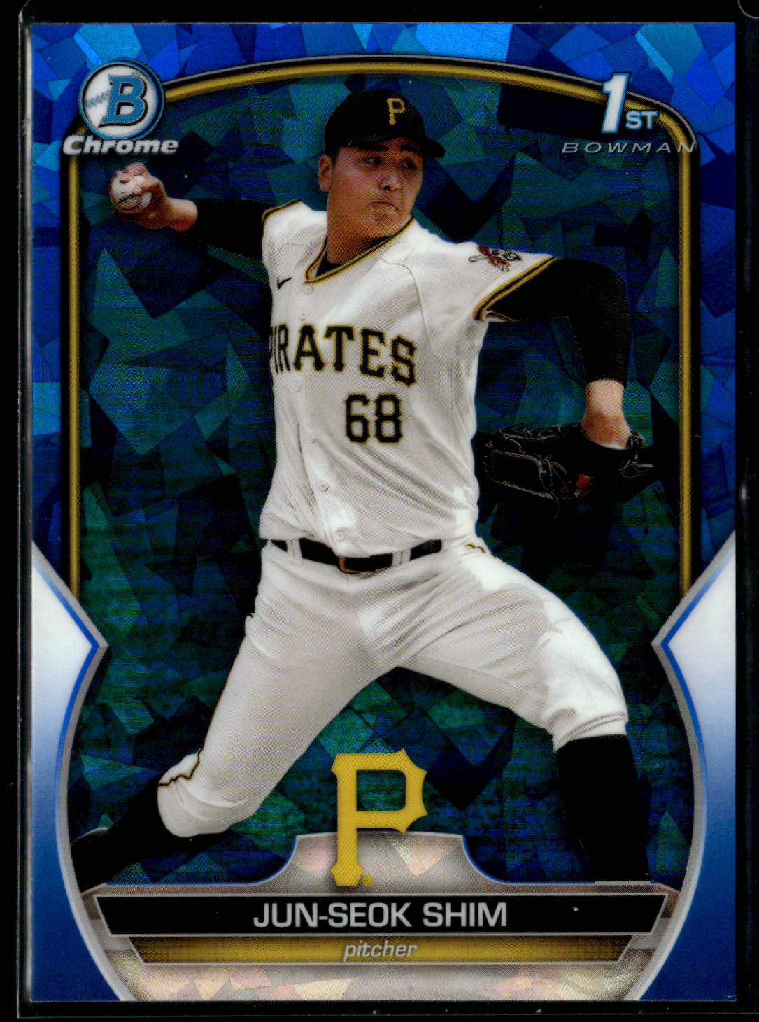 Jun-Seok Shim 2023 Bowman Chrome Sapphire #BCP-153 Pirates
