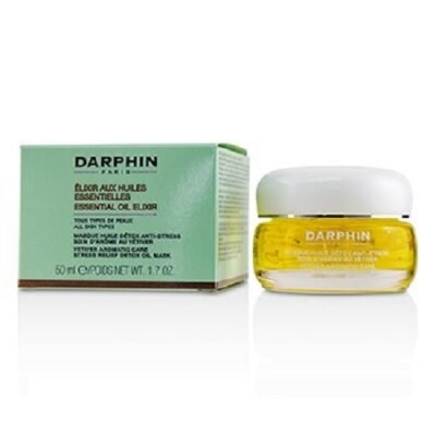 Darphin Essential Oil Elixir Vetiver aromatic Stress Relief Detox Oil Mask 1.7