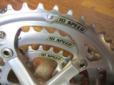 VINTAGE CAMPAGNOLO VELOCE 3 x 10 SPD TRIPLE GROUP BUILD KIT VINTAGE CAMPAGNOLO VELOCE 3 x 10 SPD TRIPLE GROUP BUILD KIT