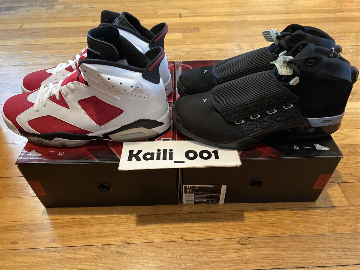 Nike Air Jordan Collezione 17/6 CDP Pack Size 11.5 Retro Nike Air Jordan Collezione 17/6 CDP Pack Size 11.5 Retro