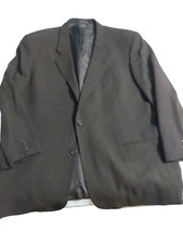 Giorgio Armani Le Collezioni Black Silk Wool Blazer Italy 52 R Saks Fifth Avenue