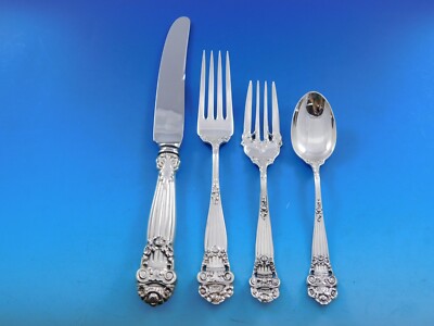 Georgian by Towle Sterling Silver Flatware Set for 8 Service 106