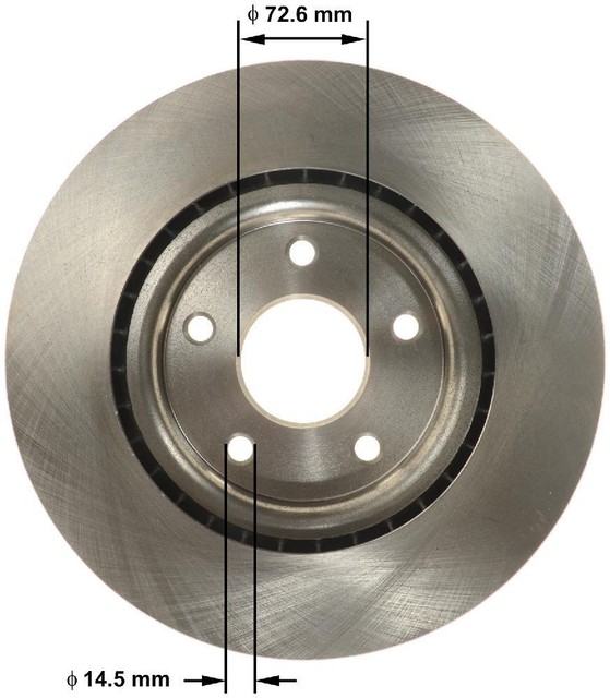 Disc Brake Rotor fits 2012 Volkswagen Routan BENDIX | eBay