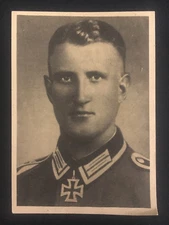 1944 Krakow Poland Germany PPC Postcard Cover Knights Cross Soldier Veeser