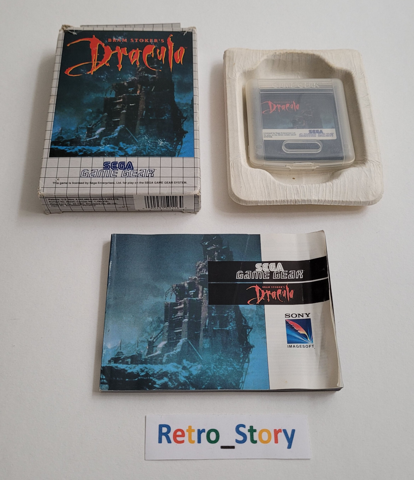 SEGA Game Gear - Bram Stoker's Dracula - PAL