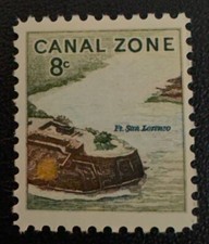 Canal Zone #159 MNH OG Fort San Lorenzo