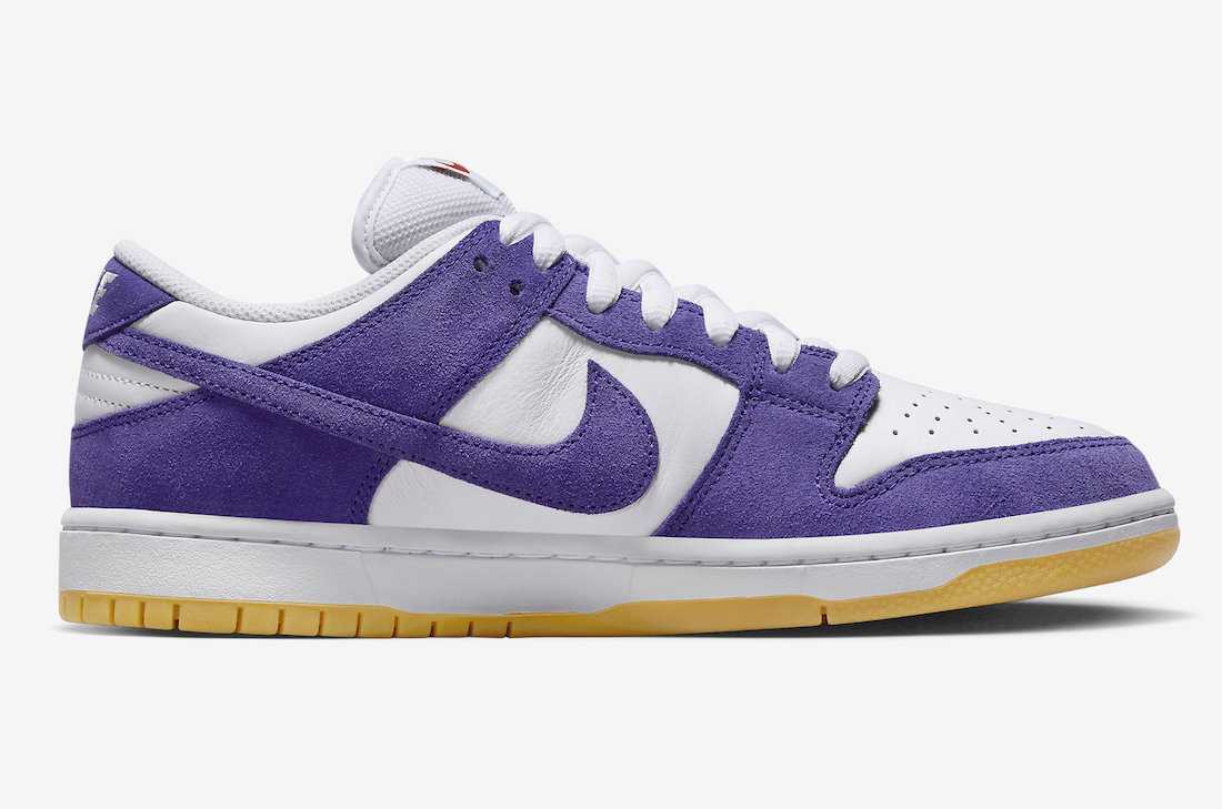 Nike SB Dunk Low Pro ISO Orange Label Court Purple Gum DV5464-500 US8-12 Men