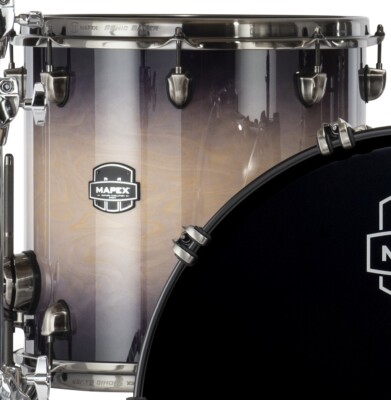 Mapex Saturn Evolution 14x14'' Exotic Violet Burst Floor Tom Drum | Maple-Walnut