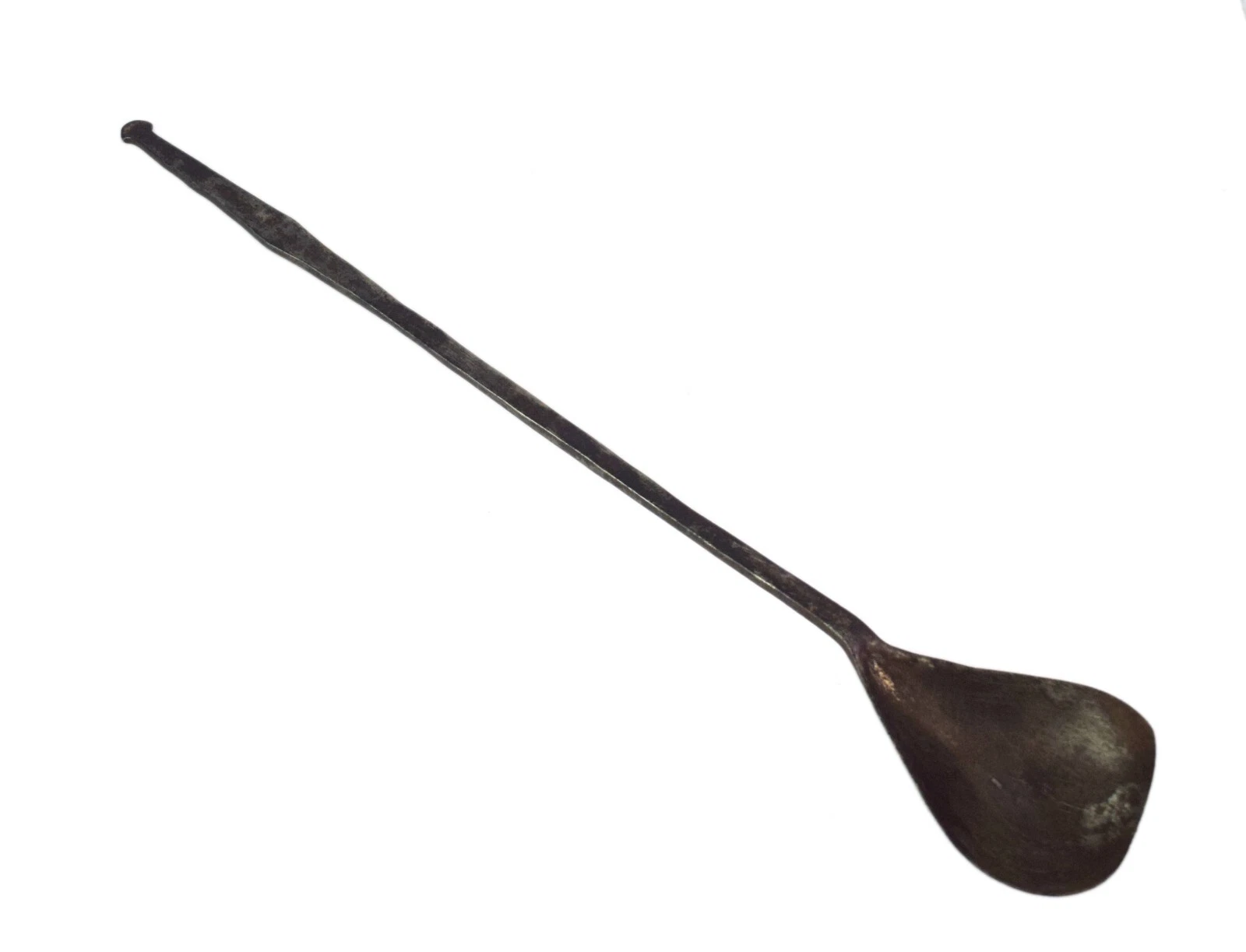 Handmade Iron Ladle Spoon Cookware/Serving spoon Kitchen Utility Tool. G66-1218