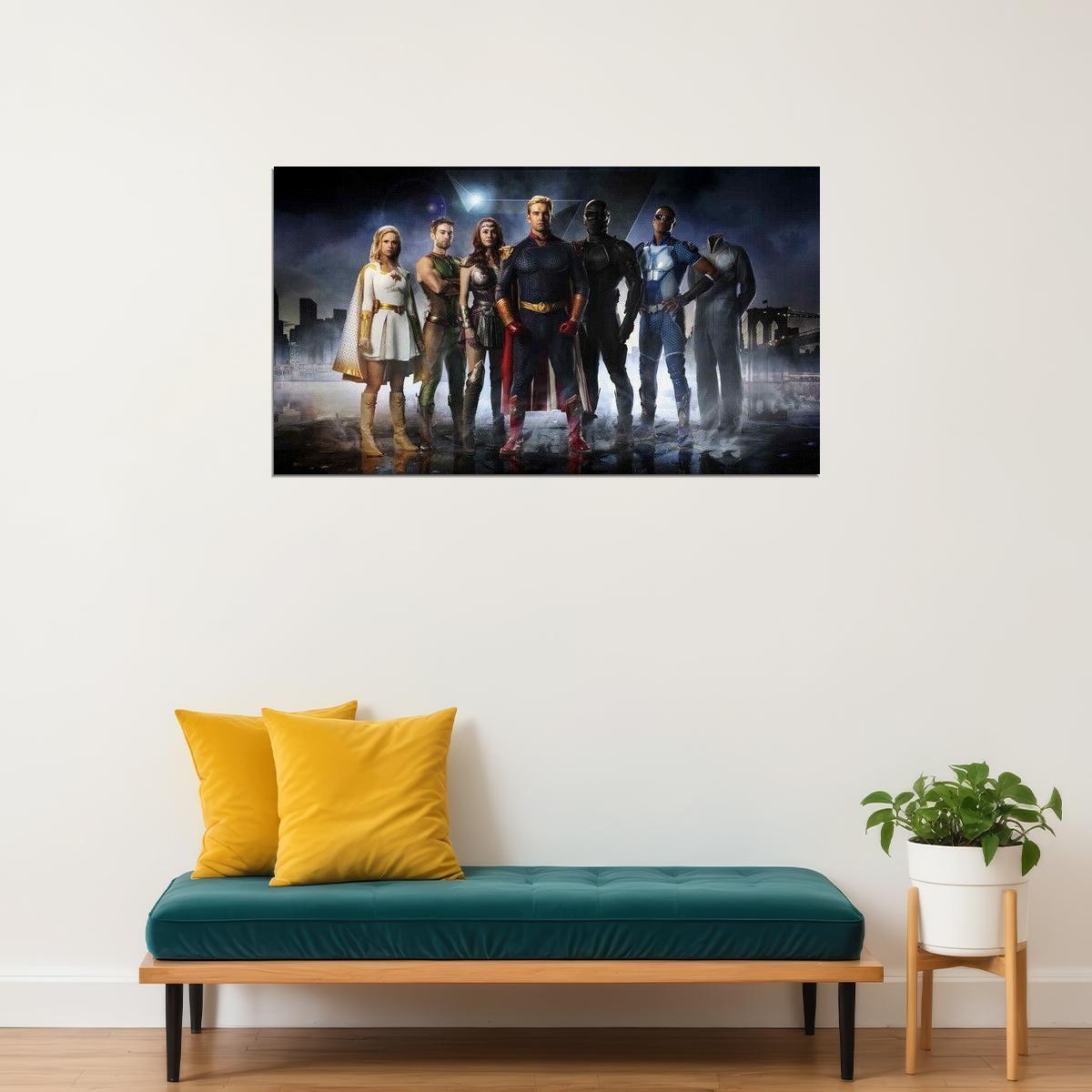281892 The Boys Dark Hero Fight TV Show PRINT POSTER | eBay
