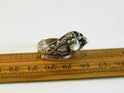 Outstanding 925 Sterling Silver Dragon Ring with Moonstone or Similar Size 10.5 
