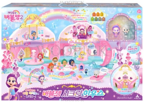 Rainbow Bubble Gem 2 Secret House Play Set & Figure 2ea Korean Anime Toy 2025 - Picture 2 of 10