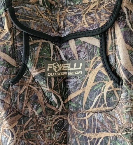Foxelli Outdoor Gear Chest Waders Camoflauge Pattern Men's Size S #7 - Picture 2 of 3