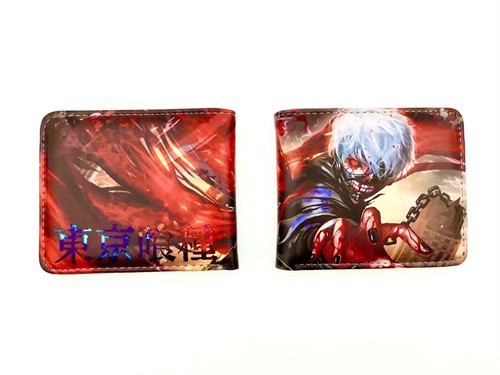 Tokyo Ghoul Kaneki Cartoon wallet Purse ID Credit Card Holder Leather Bag wallet - 第 6/20 張圖片