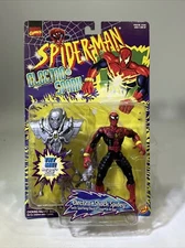 1997 ToyBiz Marvel Spider-man Electro Spark Electro Shock Spidey Figure New #ML