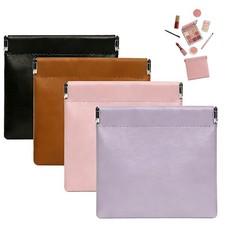 4PCS Makeup Bags for Travel, Portable Mini Cosmetic Organizers, Coin Jewelry