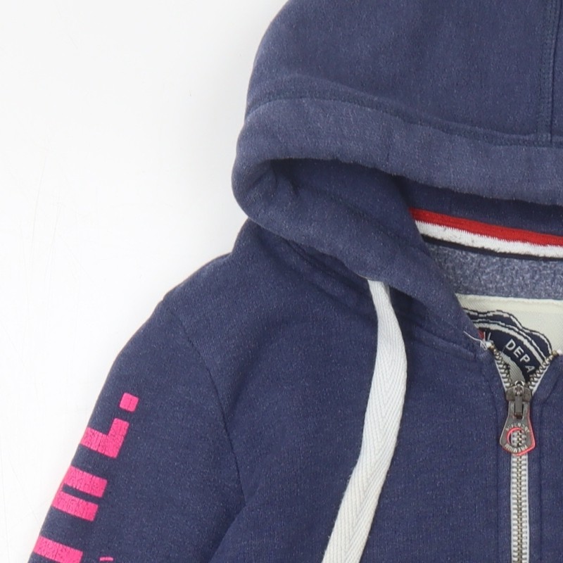 Superdry Women's Blue Hooded Basic Jacket, Size S - image 7