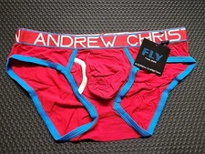 Andrew Christian Fly Tag less Brief w/Almost Naked Large