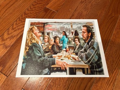 WHEN HARRY MET SALLY Art Print Photo 11x14 Poster Diner Billy Crystal Restaurant