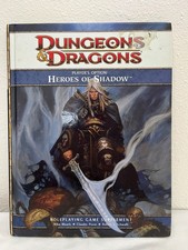 Dungeons and Dragons 4e Player's Option: Heroes of Shadow - Hardcover