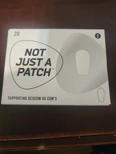 Not Just A Patch 20 Count For Dexcom G6 CGM Small