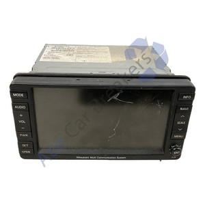 Mitsubishi Lancer GS4 MK5 08-11 Sat Nav Stereo Head Unit (SCRATCHED) 8750A184
