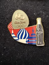 Pin’s JO 2016  Rio Football Équipe Russie Coca-Cola