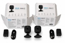 2x Blink Mini 2 Indoor/Outdoor Plug-In Smart ...