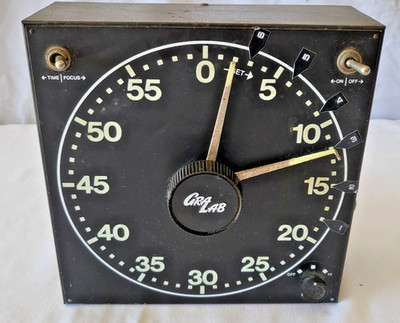 Vintage Working Cra-lab Photography Timer Dimco Grey Photo Lab Camera B&W Film