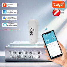 Tuya Zigbee 3.0 Temperature And Humidity Sensor Meter Smart Life Home Automation