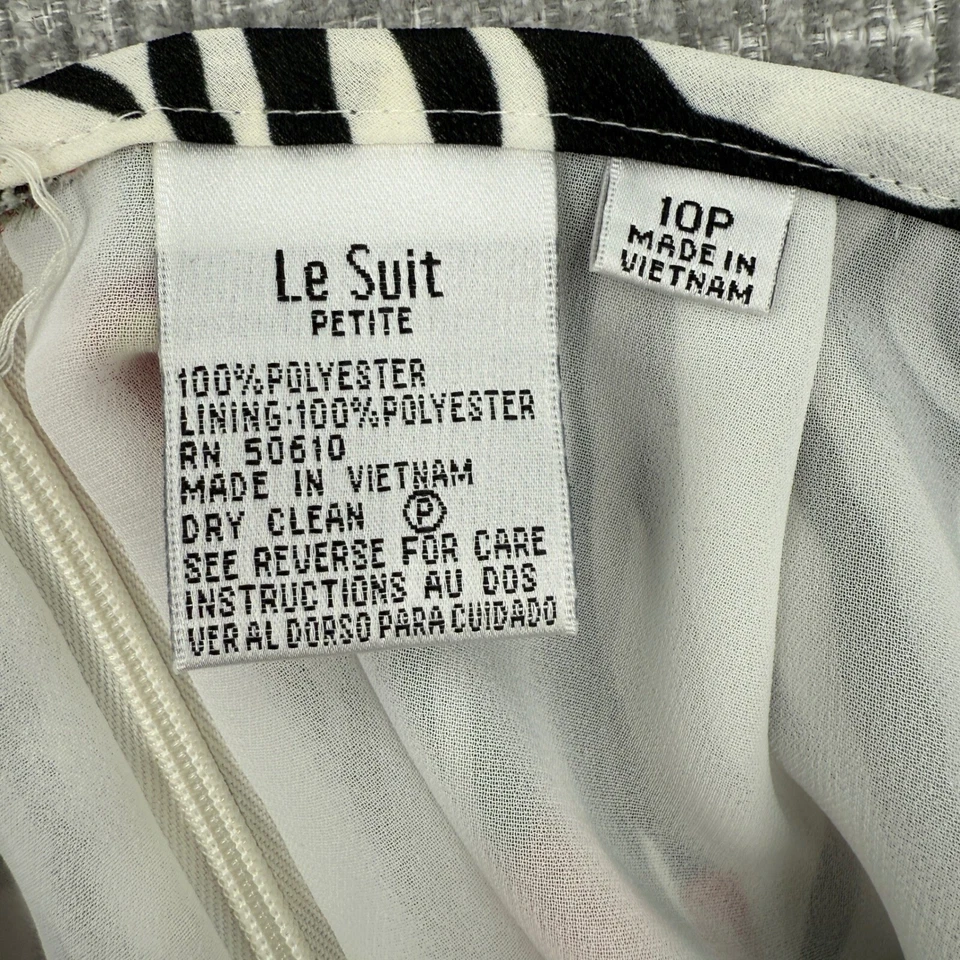 复古 Le 西装裙围巾套装斑马蝴蝶褶皱尺寸 10P 童话 Y2K Whimsigoth — 第 3/4 张图片