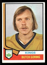 1974-75 Topps Butch Goring #74 - Los Angeles Kings