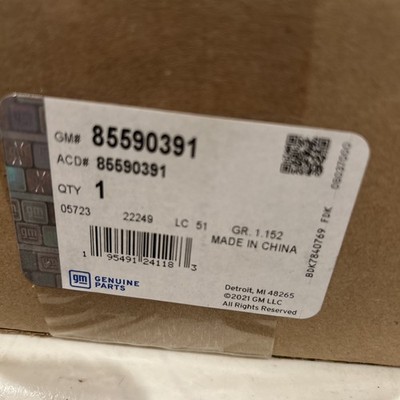 New Genuine GM 85590391 Engine Heater Power Cord General Motors
