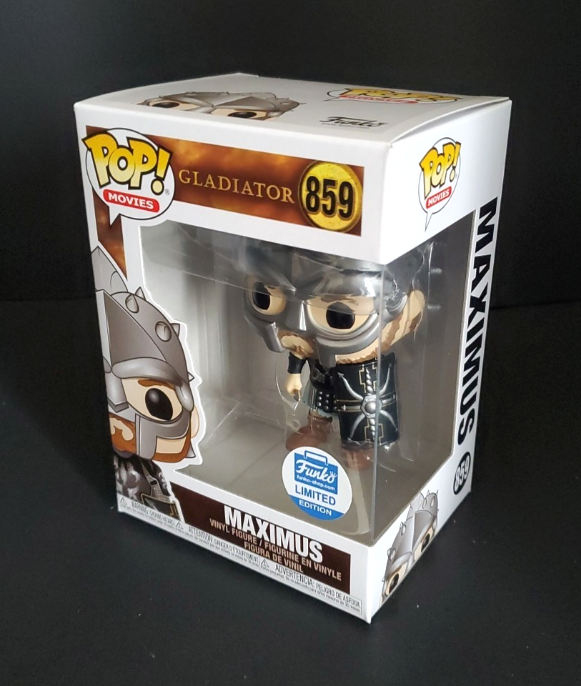 Funko Pop! Movies Gladiator Maximus w/ Helmet Funko Shop Exclusive