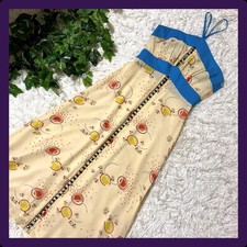 MARC JACOBS Silk Strap A-Line Patterned Dress Dress Lined Size Zipper Size 4