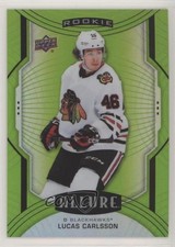 2020-21 Upper Deck Allure Rookie Sp Green Quartz 56/99 Lucas Carlsson #103 0c3