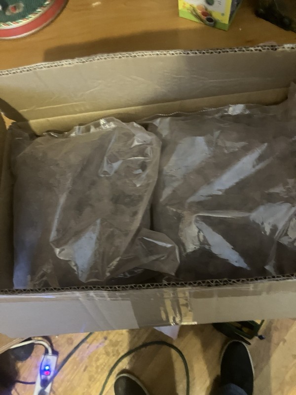 Two Unopened Bags Of Lava Rocks About 5 Lbs Or More  Could Be Used For Fire Pit 